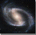 NGC 1300, viewed nearly face-on. Hubble Space Telescope image.